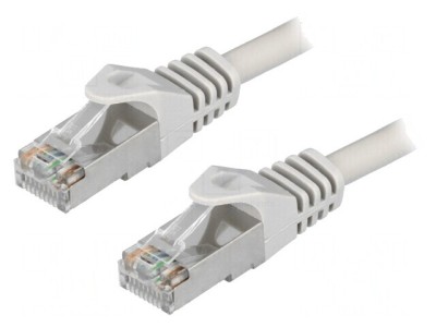 Cablul Patch Cord F/UTP Cat6 Ecranat 20m Gri foto