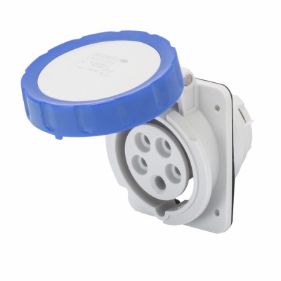 Priza ST unghi 10 3P+N+E 16A Gewiss 230V GW62229H foto