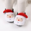 Botosei verzi plusati - Mos Craciun (Marime Disponibila: 9-12 luni (Marimea 20