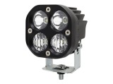 Proiector LED Off-Road 40W, 6000K, Lumina Alba, Fascicul Spot, Dimensiuni 77mm x 69mm x 77mm, Ideal pentru ATV, SUV, Camioane, Pescuit, Camping, Utila