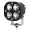 Proiector LED Off-Road 40W, 6000K, Lumina Alba, Fascicul Spot, Dimensiuni 77mm x 69mm x 77mm, Ideal pentru ATV, SUV, Camioane, Pescuit, Camping, Utila