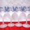 SET PAHARE CRISTAL COLORAT - PAHARE LICHIOR 13.5 CM