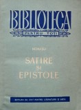 Satire si epistole - Horatiu - Carte
