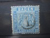 GERMANIA BADEN 1860, Stampilat