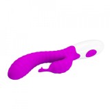 Iepurașul Gene - Vibrator iepuraș cu 30 de viteze, 20.4 cm, Orion