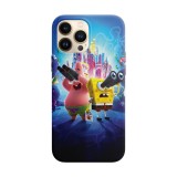 Husa compatibila cu Apple iPhone 13 model Sponge on the run, Silicon, TPU, Viceversa, Transparent, Carcasa