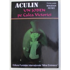UN JOBEN PE CALEA VICTORIEI , FLORI DE SPIRIT de ACULIN TANASE , BOGDAN PETRY , 2013 DEDICATIE*