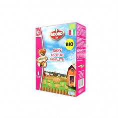 Biscuiti ferma animalelor 12 luni+, 100g, Adoro Bimbi