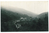 3774 - VALIUG, Caras-Severin, Panorama - old postcard, real PHOTO - used - 1931, Circulata, Fotografie