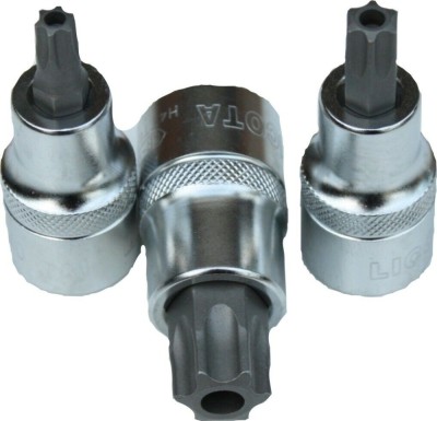 Cheie Tubulară Torx 1/2&amp;quot; T20, Oțel CrV S2, Model Scurt foto