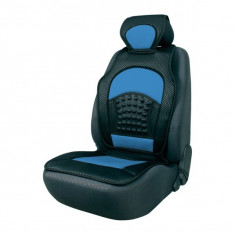 Husa scaun cu efect masaj Automax, culoare Albastru AutoDrive ProParts