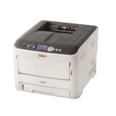 Imprimanta laser color Oki C612n A4 Retea White foto