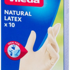 Mănuși de latex natural Vileda, M/L, pachet. 10 buc