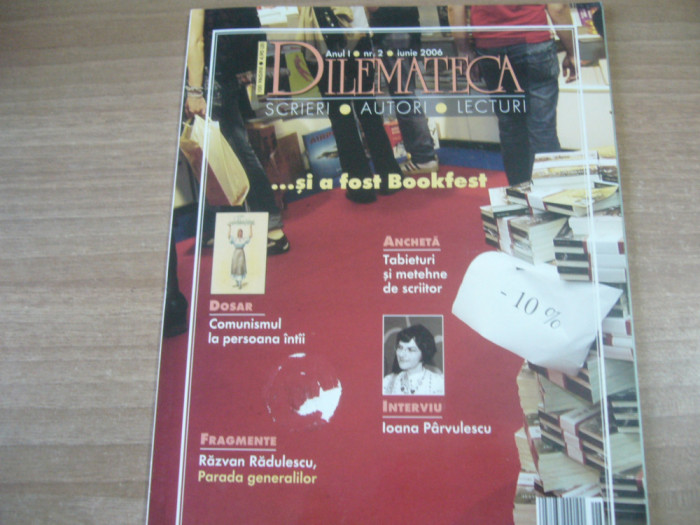 Dilemateca - Anul I nr. 2 - Iunie 2006