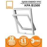 Fereastra mansarda + rama Dakea Good Energy PVC KPA B1500