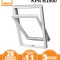 Fereastra mansarda + rama Dakea Good Energy PVC KPA B1500