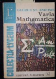 VARIA MATHEMATICA, Albatros