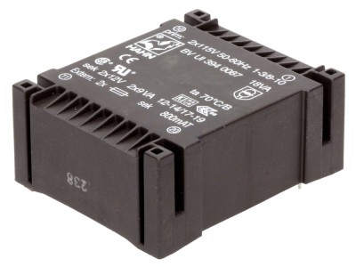 Transformator &amp;icirc;ncapsulat 18VA 12V 750mA foto