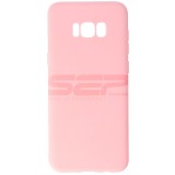 Husă TPU Matte Roșie Samsung Galaxy S8 Plus - Protecție Antialunecare, Premium