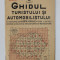 GHIDUL TURISTULUI SI AUTOMOBILISTULUI , HARTA ROMANIEI , CAROUL 14 - CLUJ -TURDA - ZALAU de M.D. MOLDOVEANU , 1936