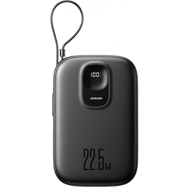 Baterie Externa Joyroom JR-PBF17, 10000mAh, 22.5W, QC + PD, 1 x USB-A - 2 x USB-C, Neagra