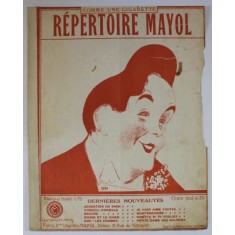 COMME UNE CIGARETTE , PETITE ROMANCE , paroles de E. FAVART , musique de G. GOUBLIER , INCEPUT DE SECOL XX , PARTITURA