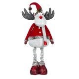 Ren decorativ de Craciun, inaltime reglabila 100 -147 cm