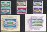 ROMANIA 1979, LP 991, 992, 993-Preolimpiada de vara Moscova, Serie+2 Colite, MNH, Nestampilat