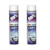 Pachet 2 x Vopsea spray Dupli-color alb lucios pentru jante 600 ml alb
