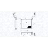 Magneti Marelli Schimbator caldura, incalzire habitaclu