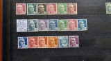 1945-Franta-Marianne de GandonYT712-724 p.set 18 val.-MH+MNH, Nestampilat
