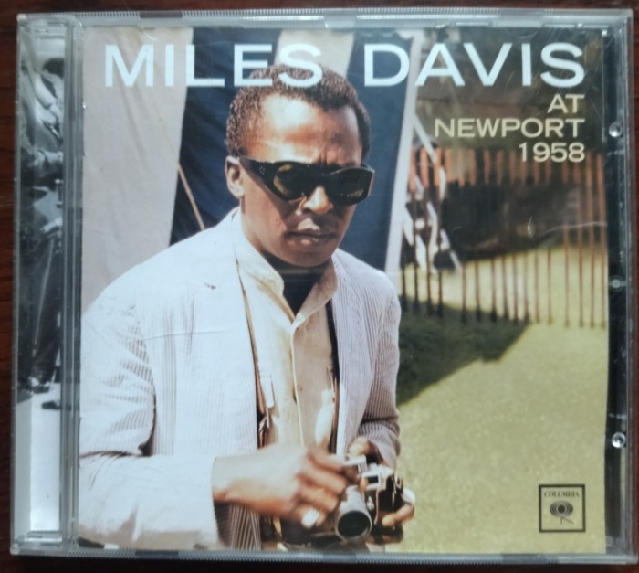 CD ORIGINAL JAZZ: MILES DAVIS SEXTET AT NEWPORT 1958 (w.John Coltrane / Julian Cannonball Adderley / Bill Evans / Paul Chambers / Jimmy Cobb)
