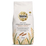 Paste Făinoase Integrale Bio Fusilli Biona 500g, Ecologice, Italia
