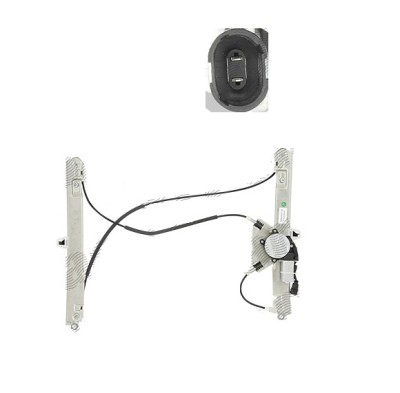 Macara geam usa fata cu motoras RENAULT MEGANE II (M), 11.2002-10.2008, model cu 3 usi, fara functie confort, partea dreapta, fara functie comfort, foto