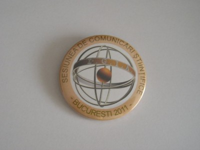 QW9 N2 62 - insigna - militara - informatii - Sesiune comunicari - 2011 foto