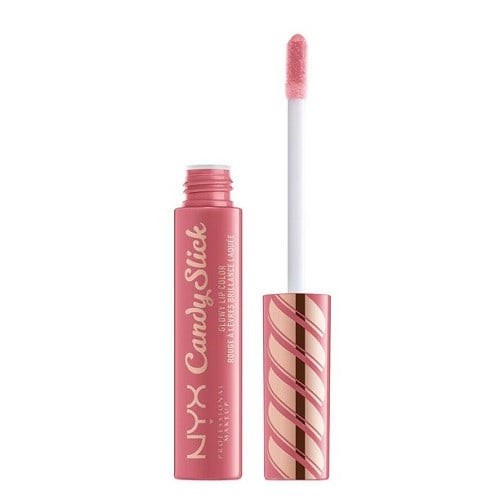 Luciu de buze, NYX, Candy Slick Glowy, Lip Color, Cream Bee, 7.5 ml