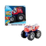 Cumpara ieftin Masinuta Hot Wheels Monster Trucks - Twisted Treadz, 5 Alarm, 1:43
