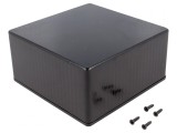 Carcasă universală 120x120x59mm ABS neagră