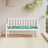 Perna banca de gradina model frunze, 150x50x7 cm, textil oxford GartenMobel Dekor, vidaXL