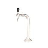 Coloană dozator bere - crom, 1 linie, elegant (preț pachet)