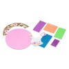 Set Artizanat Spumă, Talisman Vise Lebădă, Multicolor, Componente 3D, Oem