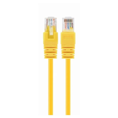 PATCH CORD UTP SPACER Cat5e 0.25 m galben AWG26 SP-PT-CAT5-0.25M-Y foto