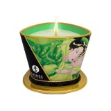Lum&acirc;nare pentru masaj SHUNGA Zenitude - Exotic Green Tea, cu uleiuri 100% naturale, cu aromă de ceai verde, 170 ml