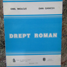 Emil Molcut - Drept roman (editia 1993)