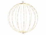 Cumpara ieftin Sfera decorativa metal 192 leduri, 30 cm