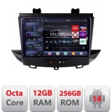 Navigatie Opel Grandland X Crossland X 2016-2020 Qled 2K Octa Core 16+512 LTE 4G DSP Wifi 5Ghz android auto carplay radio gps internet Kit-+EDT-E809-2