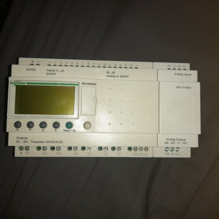 Automat programabil Zelio+modul extensie analog