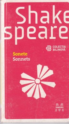 William Shakespeare - Sonete (editie bilingva) foto
