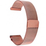 Curea Ceas Tactical 634 Loop Magnetic Stainless Steel Band pentru Xiaomi Mi Watch, Roz Aurie