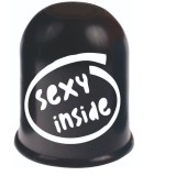 Capac protectie carlig pentru remorca auto, plastic, Sexy inside